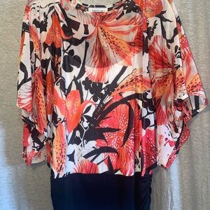 Vibrant Floral Blouse